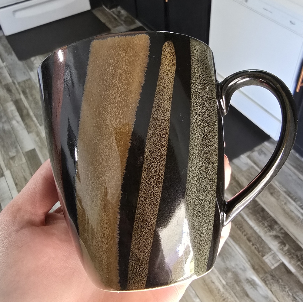 Sango Avanti Black Mug set of 6
